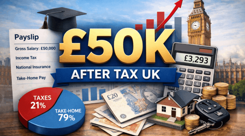 50k after tax UK
