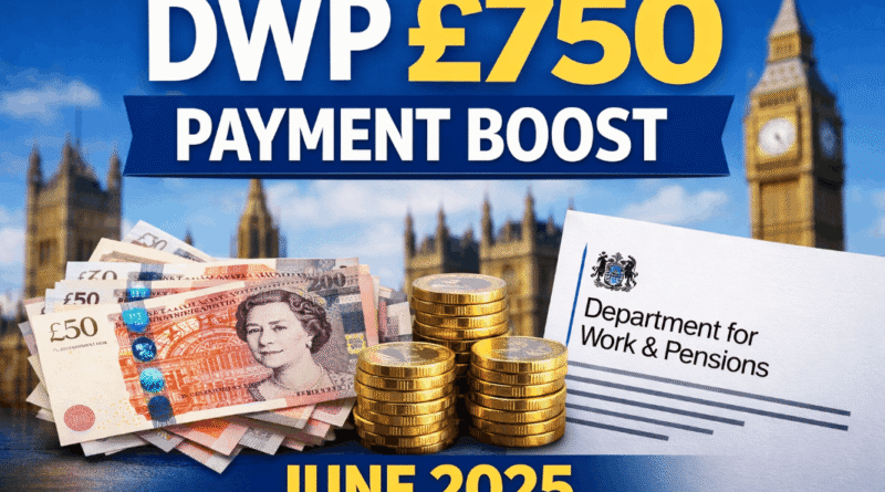 DWP 750 payment boost June 2025 i