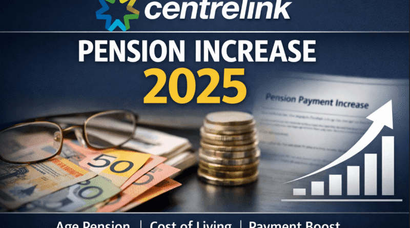 centrelink pension increase 2025