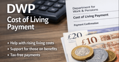 dwp cost of living payment