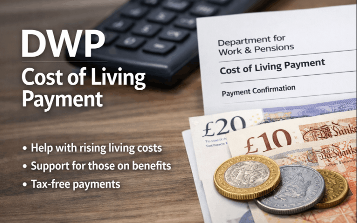 dwp cost of living payment