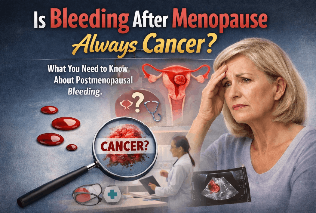 is bleeding after menopause always cancer