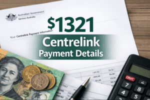 $1321 centrelink payment details