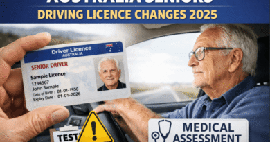 australia seniors driving licence changes 2025