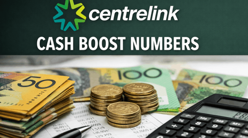 centrelink cash boost numbers