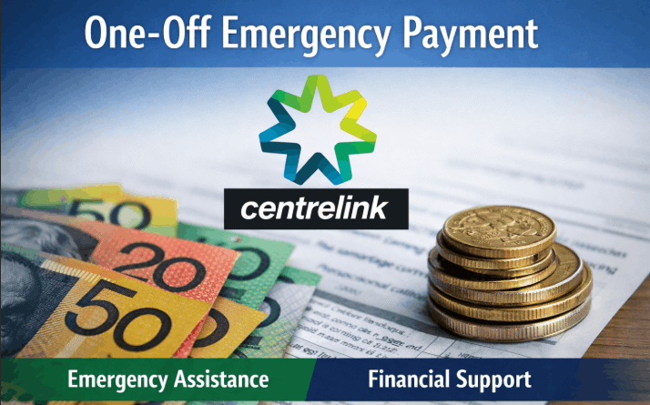 one-off emergency payment centrelink