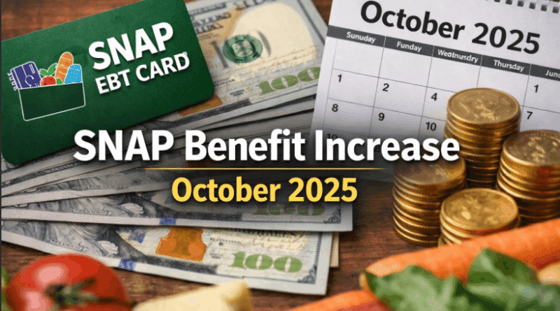 snap benefit increase october 2025