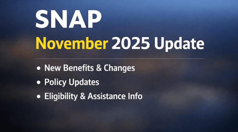 snap november 2025 update