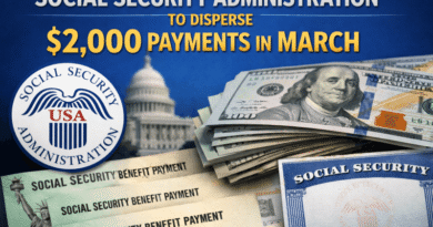 social security administration to disperse $2 000 payments in march